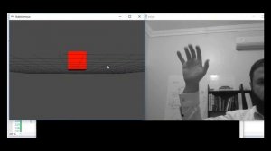 HaarCascade Gesture Detection Using OpenCV and OpenGL