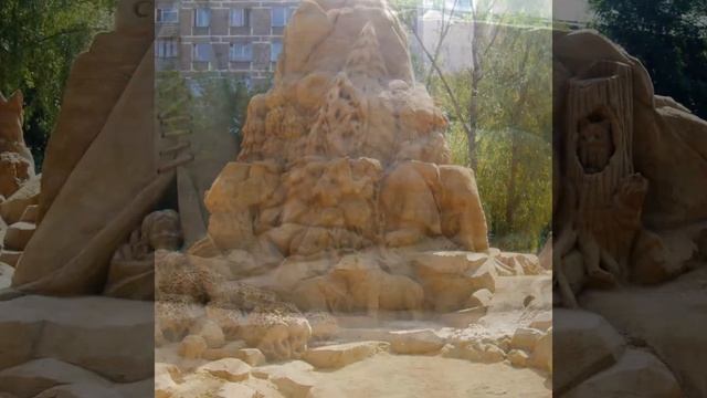 Фестиваль песчаных скульптур в Москве