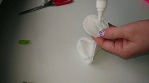 РОЗА ИЗ ВАТНЫХ ДИСКОВ за 5 минут. DIY. ?Rose from cotton pads in 5 minutes