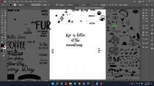 How to Cricut SVG Cut Files Design || Adobe Illustrator || Cricut || Part-16