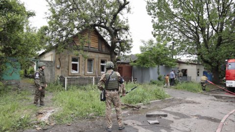 Корреспондент «Известий» показал последствия атаки ВСУ на Донецк