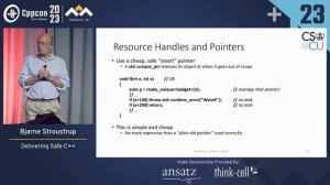 Delivering Safe C++ - Bjarne Stroustrup - CppCon 2023