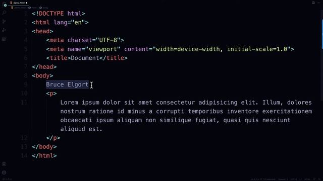 Visual Studio Code: Wrapping Text in a Tag and More... смотреть онлайн