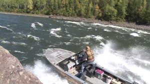 Хутинский порог катер Ка-Хем 640 2012