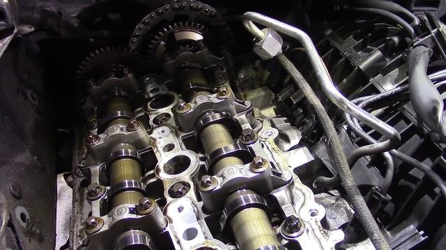 BMW F11 2013 N47S1 Замена прокладки клапанной крышки смотреть онлайн