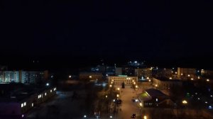 п.Палатка вид с воздуха/Магаданская область