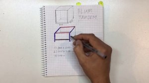 Расчет ящика Blum Tandem (Блюм Тандем)