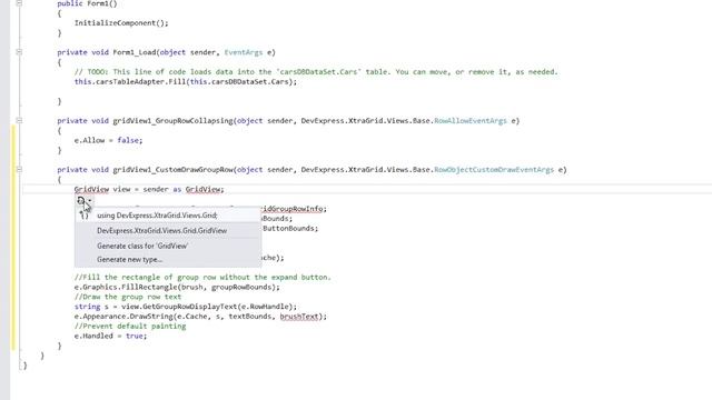 WinForms Data Grid Expand Rows when Grouping смотреть онлайн