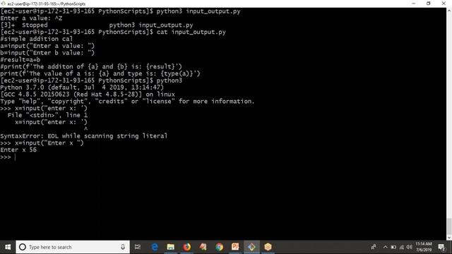 14.Complete Python Basics for Automation - Input and Output Functions in Python