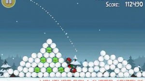 Angry Birds Seasons 1-25 Christmas Level 3 Stars Walkthrough iPhone