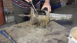 быстрая разборка кпп москвич для мини трактора.