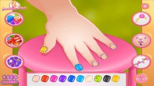 Baby Barbie Great Manicure - Barbie Baby Nail Designer Game for Girls