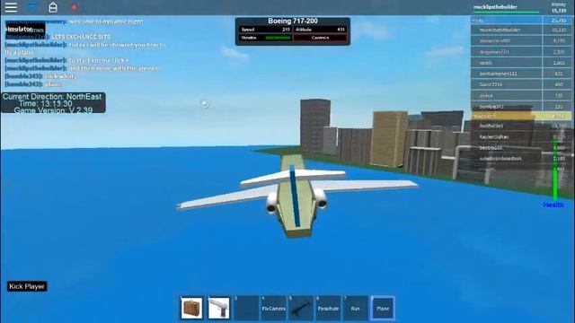 Tutorial how to fly a plane in ROBLOX! смотреть онлайн