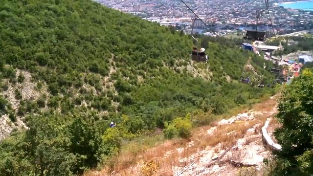 ТРОЛЛЕЙ ZIP LINE в Геленджике. Канатная дорога "Олимп". Отдых в Геленджике.