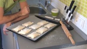 СЛОЙКИ с лимонным конфитюром / очень вкусная выпечка / самый простой рецепт