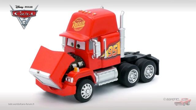 BDD World of Cars - Cars 3 Mack (Precision Series) смотреть онлайн