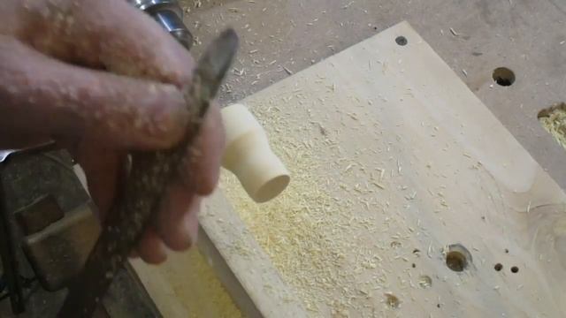 Токарный станок из дрели просто. смотреть онлайн