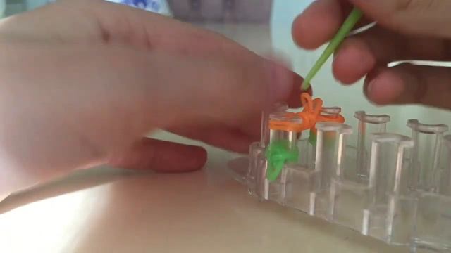 Плетение бабочек из резиночек смотреть онлайн