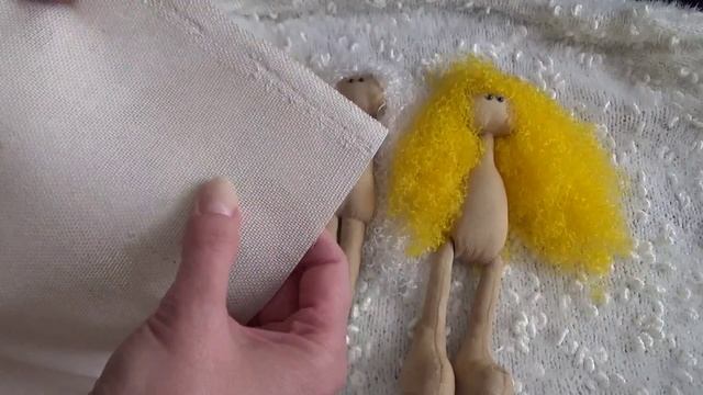 Текстильные, чердачные куклы .