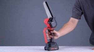 Аккумуляторная пила с масленкой 6 дюймов и информационным экраном заряда АКБ