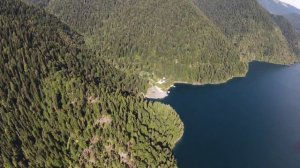 Рица. Абхазия. Полет на дроне в FPV очках.