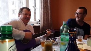 Александр Адольфович Пузо и Севыч - В парке летом над рекой