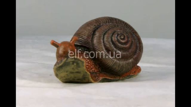 Улитка. Садовые фигуры пластиковые из полистоуна от "Эльф" смотреть онлайн