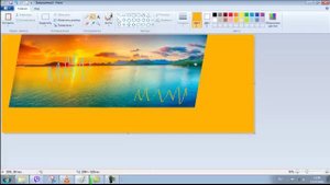 Как быстро изъять нужный цвет из самой картинки  в прорамме Paint