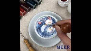 Латте-арт, как делают рисунки на кофе профессионалы | Latte art, like coffee making professionals