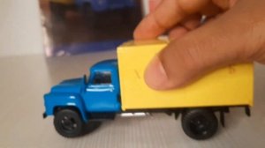 ГЗСА-3704 Хлеб, Газ-52, Легендарные Грузовики ссср "Modimio" 1:43
