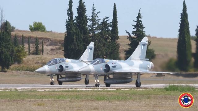 MIRAGE 2000-5 Hellenic Air Force Tanagra AFB Sept 2022 смотреть онлайн