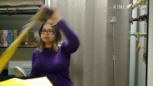 Гладим шторы на весу отпаривателем GM Q5 multi T