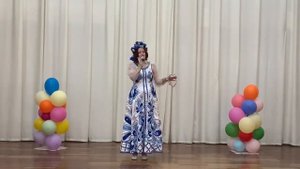 Ты, моя Россия, песня в небе синем. Каролина Черкина.