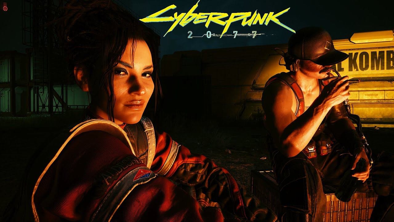 ◤ Созерцание звёзд у костра // Cyberpunk 2077 // #18