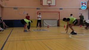 Спортивные эстафеты в рамках празднования 23 февраля - «А ну ка, мальчики!»