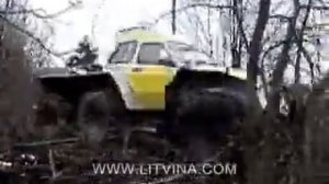 Вездеход Литвина.Off-road vehicle LITVINA - cargo variant