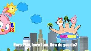 Hulk Finger Family with Angry Birds   Finger Family nursery rhymes kids songs
