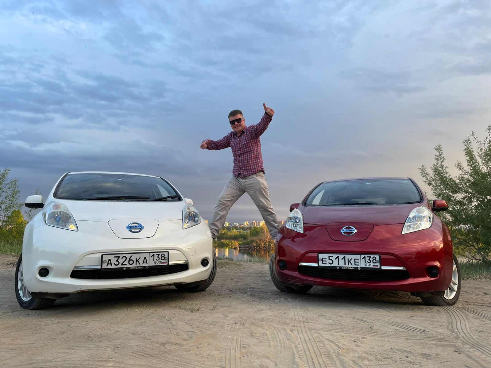 Nissan Leaf Рё С‡РµР»РѕРІРµРє