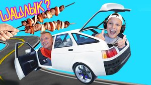 ЕДЕМ за ШАШЛЫКАМИ на ЛАДА ВАЗ 2112 !!  Как ИГОРЬ Съел ШАШЛЫК в Гаражах