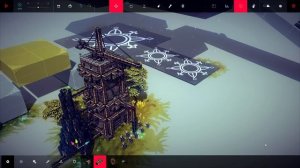 Besiege Alpha Sandbox Gameplay | Best Flying Vehicle Designs | X Wing Fighter | Helicopter