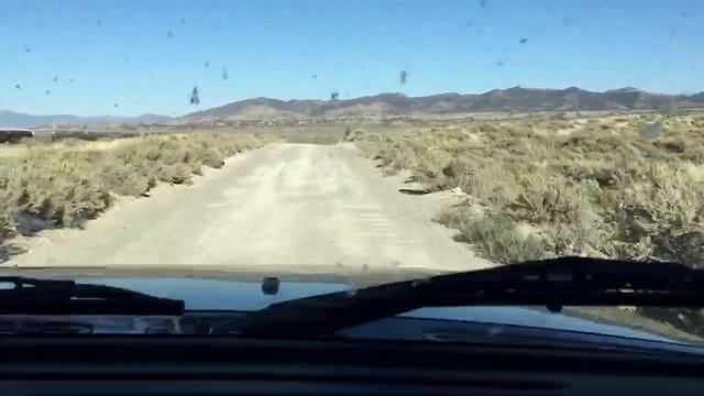 Toyota FJ Cruiser TRD Jump - Catches Air - Ghost Town Dirt Road, Nevada смотреть онлайн