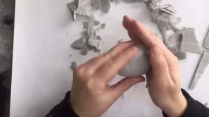 Яйцо из пенопласта своими руками