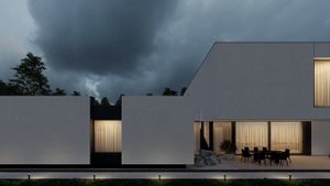 Первая линия реки Волги. Новый коттеджный поселок Волжский Берег. Завидово. Проект дома №6.