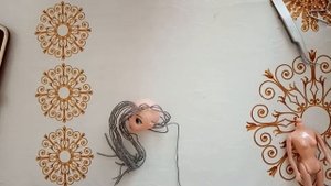 Как поменять волосы кукле-Как сделать новые волосы кукле.