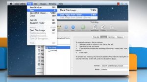 How to create a Disk Image on Mac® OS X™