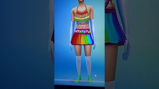 I used the Carnaval Streetwear Kit to make a few outfits (sims 4) смотреть онлайн