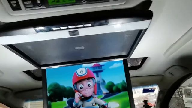 Leon Toyota Vellfire Alphard anh20 17.3" fhd hdmi usb mp4 roof led monitor rm720 смотреть онлайн