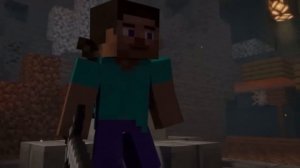 BELOW THE CAVES - Alex and Steve Life (Minecraft Animation)
