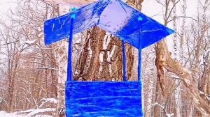 Пение и Звуки Птиц.Кормление Птиц на Кормушке. Синицы и Поползень.