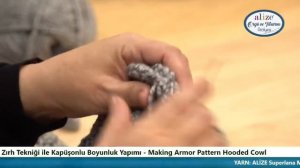 Zırh Tekniği ile Kapüşonlu Boyunluk Yapımı - Making Armor Pattern Hooded Cowl